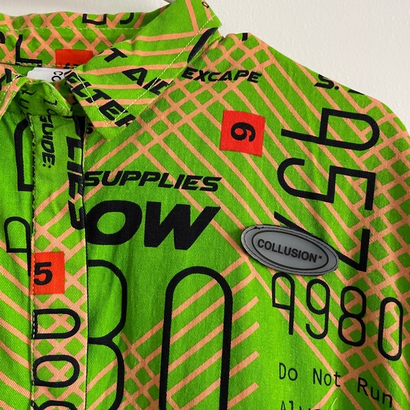 oversized COLLUSION statement dress from ASOS. worn once. - Picture 2 of 4